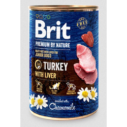 Brit Premium By Nature Junior with Turkey & Liver 400gr