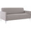 Woodwell Style Τριθέσιος Καναπές από Δερματίνη Μπεζ 164x71x72cm Ε948,34
