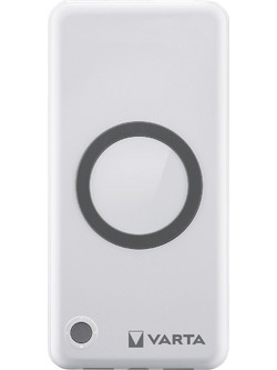 Varta Wireless Power Bank 10000mAh 18W με 2 Θύρες USB-A & Θύρα USB-C Quick Charge 3.0 White