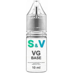 S&V Base VG 10ml - Βάση Φυτικής Γλυκερίνης 10 ml