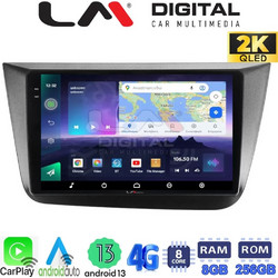 LM Digital ZQ8490 Ηχοσύστημα Αυτοκινήτου με Οθόνη Αφής & GPS