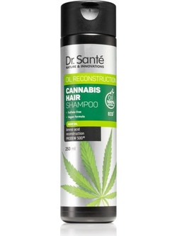 Dr. Sante Cannabis Hair Φυτικό Σαμπουάν για Επανόρθωση για Ταλαιπωρημένα Μαλλιά 250ml