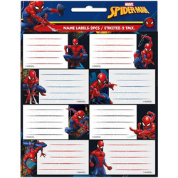 Gim Ετικέτες 2 Τεμ. Spiderman 777-50346