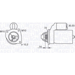 Magneti Marelli Μίζα - 063280006010