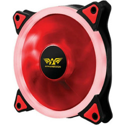 Armaggeddon Scarlet Led Case Fan 120mm με Σύνδεση 3-Pin Red