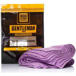 Work Stuff Gentleman Basic Πανί Γυαλίσματος Μωβ 350gsm 40x40cm Σετ 5 Τεμαχίων