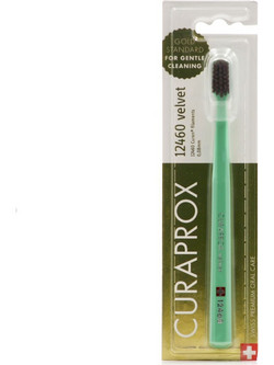 Curaprox CS12460 Velvet Soft Οδοντόβουρτσα Βεραμάν Γκρι