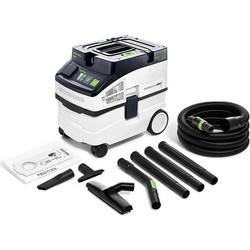 Festool CT 15 E-Set Σκούπα Υγρών / Στερεών 1200W με Κάδο 15lt