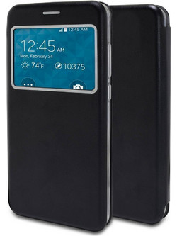 Ancus S-View Magnetic Curve Black (LG G6)