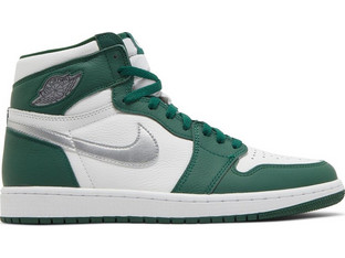 Jordan Air 1 Retro High Ανδρικά Sneakers Μποτάκια Πράσινα DZ5485-303