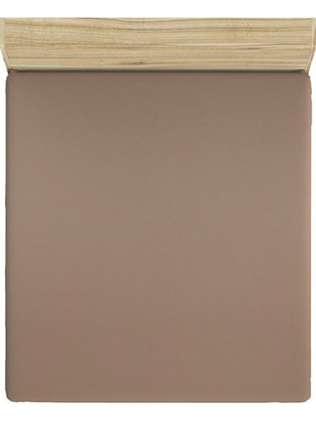 Beverly Hills Polo Club Σεντόνι Υπέρδιπλο Βαμβακερό 240x260 HM12015 Καφέ