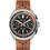 Bulova Racer Ανδρικό Ρολόι Χρονογράφος Αυτόματο με Καφέ Δερμάτινο Λουράκι 98B427