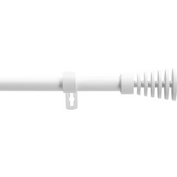 ΣΕΤ ΕΠΕΚΤΕΙΝΟΜΕΝΟ ΚΟΥΡΤΙΝΟΞΥΛΟ SABLIS ΛΕΥΚΟ 19mm 120 210εκ