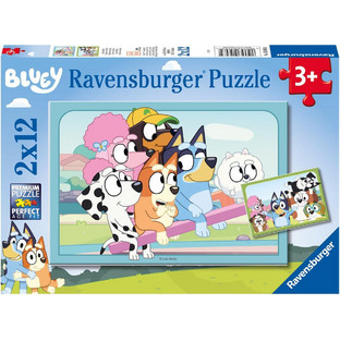 Παιδικό Puzzle Ravensburger Bluey 2x12 Κομμάτια