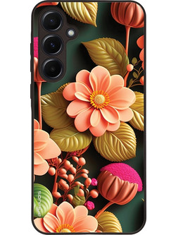 Sonique 3D Flower Series Back Cover Salmon (Samsung Galaxy A52 4G / 5G / Galaxy A52s 5G)