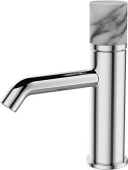 Karag Μπαταρία Νιπτήρα Joan Marmo Bianco 24601-424Α-ΜB