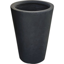 MarHome Κασπώ Fiberclay Ανθρακί Μάρμαρο Φ31x45cm