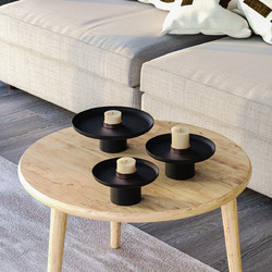 Decorative Metal Accessory Nisiros - Black Black