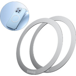 Baseus Ring Halo MagSafe 2pcs Ασημί
