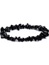 Βραχιόλι από Μαύρη Τουρμαλίνη Mala Black Tourmaline Chips