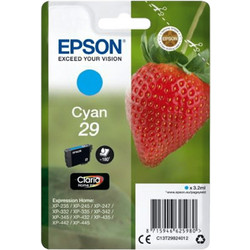 Epson 29 Cyan Μελάνι Εκτυπωτή Inkjet C13T298240