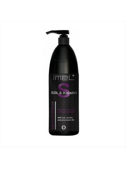 Imel Silk & Keratin Σαμπουάν Κερατίνης για Επανόρθωση για Ξηρά & Ταλαιπωρημένα Μαλλιά 1lt