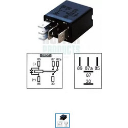 HOFFER ΡΕΛΕ MICRO 12V-20/10A RENAULT HOFFER 72.7232304