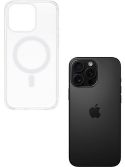 Sonique Magnetic MagCase Back Cover Transparent (iPhone 16 Pro Max)