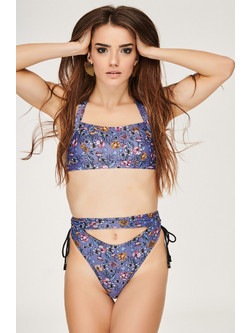 PCP Kendall Lilly Ψηλόμεσο Bikini Brazil Πολύχρωμο