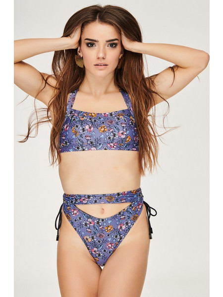 PCP Kendall Lilly Ψηλόμεσο Bikini Brazil Πολύχρωμο