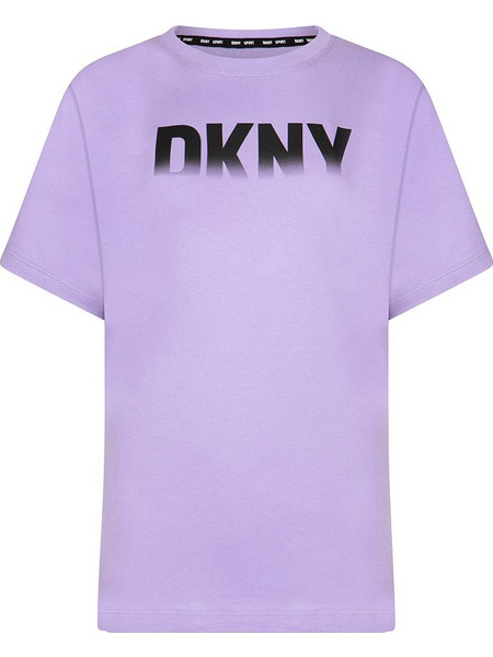Μπλούζα Κοντομάνικη Dkny LOGO DP3T9626-TUL Γυναικείο