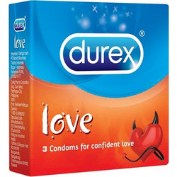 Durex Love Προφυλακτικά με Λιπαντικό 3x12τμχ