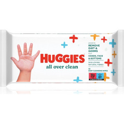 Huggies All Over Clean καθαριστικά μαντηλάκια για παιδιά 56 τμχ