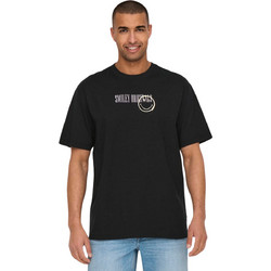 Only & Sons SmileyArt Rlx T-Shirt 22030873 - Black