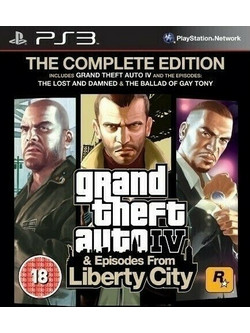 Grand Theft Auto The Complete Edition (IV + Episodes From Liberty City) Used PS3