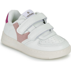 Victoria Παιδικά Sneakers Λευκά Φούξια Σομόν 1124104