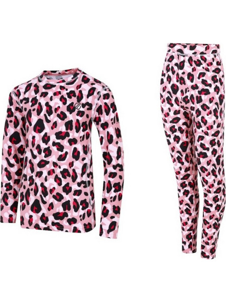 Ισοθερμικό σετ παιδικό Pow II BAselayer Set Dare 2b Ροζ-μαύρο