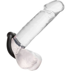 CalExotics Alpha Muscle Ring Ελαστικό Δαχτυλίδι Πέους & Όρχεων Σιλικόνης Μαύρο