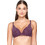 Luna Sylvie Σουτιέν Balconette Push Up με Μπανέλα Μπορντό 16703