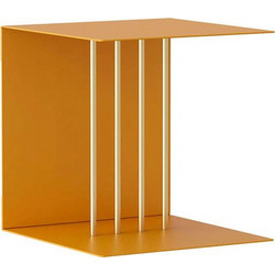 Ράφι Τοίχου Teaser 5009 30x30x30cm Yellow-Brass Umage