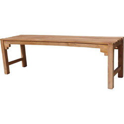 5057 G -Πάγκος ξύλινος χειροποίητος teak διαστάσεις 150χ40χ45 cm