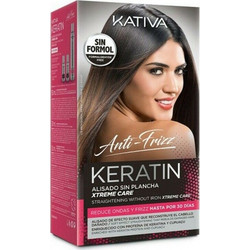 Kativa Alisado Anti Frizz Xtreme Care Kit Σετ Ισιωτικής Θεραπείας Μαλλιών Κερατίνης για Φριζάρισμα