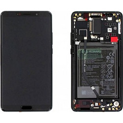 Original Οθόνη Huawei Mate 10 Black & Μηχανισμός αφής + Μπαταρία