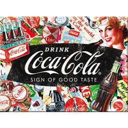 Nostalgic Μεταλλικό μαγνητάκι Coca-Cola - Collage