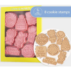 Cookie Cutters Happy Birthday 8 τμχ