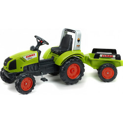 Falk 1040Ab Claas Arion 430 Ποδοκίνητο Παιδικό Τρακτέρ με Καρότσα Πράσινο