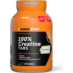 NamedSport 100% Creatine Creapure Micronized 120 Ταμπλέτες