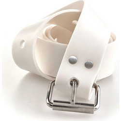 Ζώνη Μασσαλίας C4 Marseillaise Silicone Belt With S. Steel Buckle Λευκό