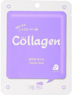 MJCare Collagen Sheet Μάσκα Προσώπου με Κολλαγόνο 22gr