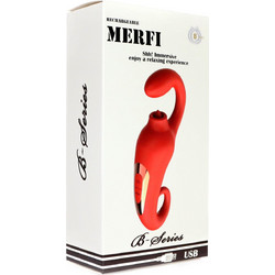 Vibrator-Merfi 10 vibration functions 10 frequency tongue licking USB